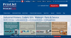 Desktop Screenshot of printjet.net