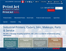 Tablet Screenshot of printjet.net